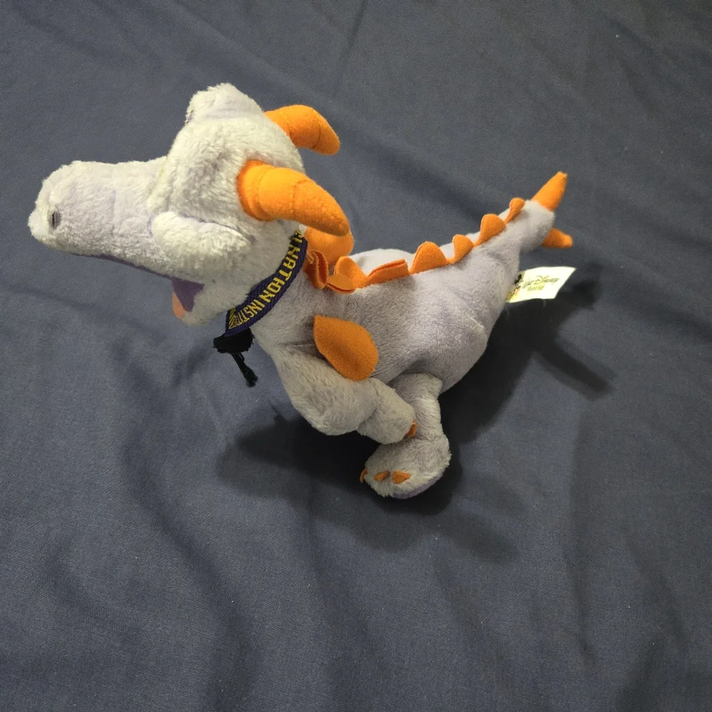 Walt Disney World Epcot Figment Imagination Institute Plush Vintage No Lanyard
